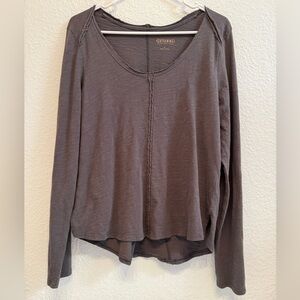 Shyanne Women’s Dark Gray Long Sleeve Shirt